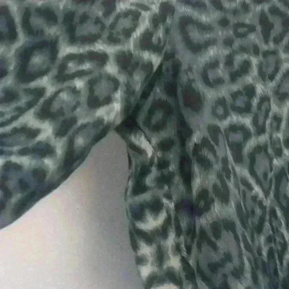 Womens I jeans by Buffalosize S leopard print zip up front thin Dress Tunic Top - Picture 8 of 11